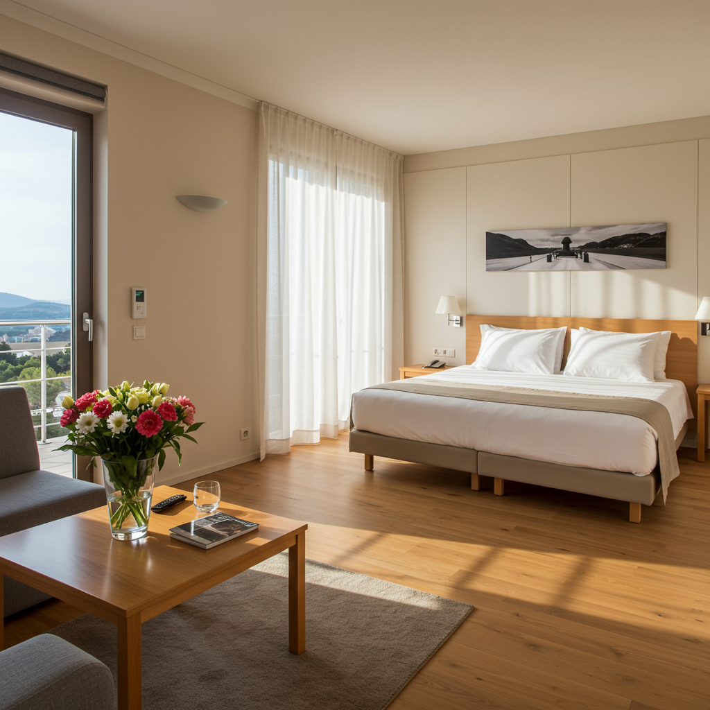 Fensterreinigung an Glasfassade in Düsseldorf