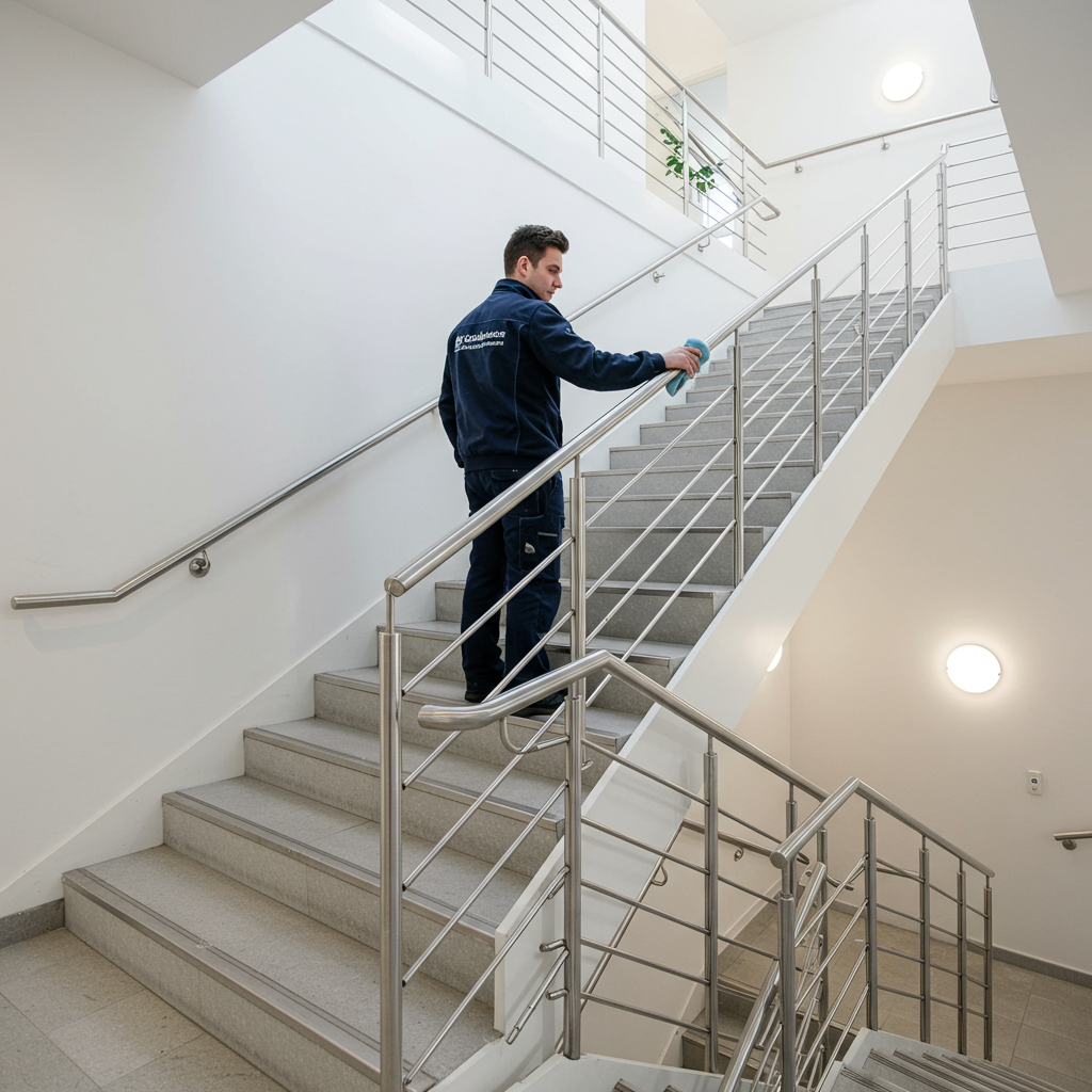 Treppenhausreinigung Düsseldorf – Wohnanlagen & Gewerbe